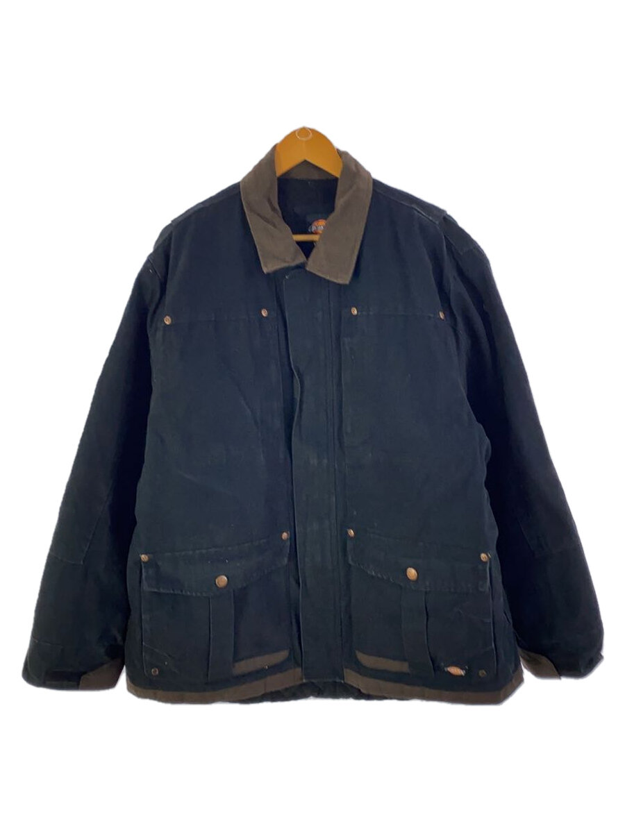 【中古】DICKIES◆中綿ダックジャケット/XL/コットン/BLK/無地/P228865/TC945BK【メンズウェア】
