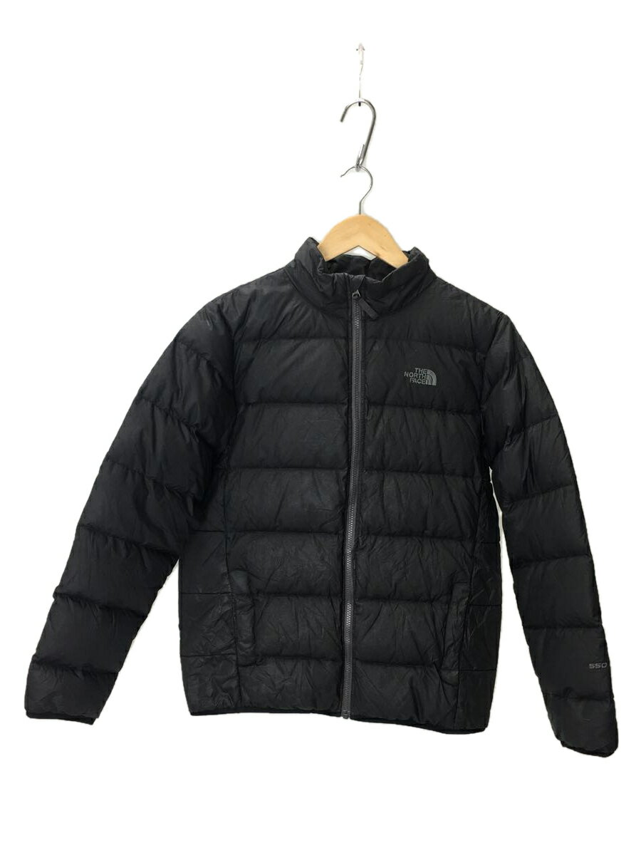 楽天2nd STREET 楽天市場店【中古】THE NORTH FACE◆ダウンジャケット/XL/ナイロン/BLK/boys/汚れ多数【レディースウェア】