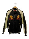 【中古】Shoot One/スカジャン/M/ナイロン/BLK/176511【メンズウェア】(4)