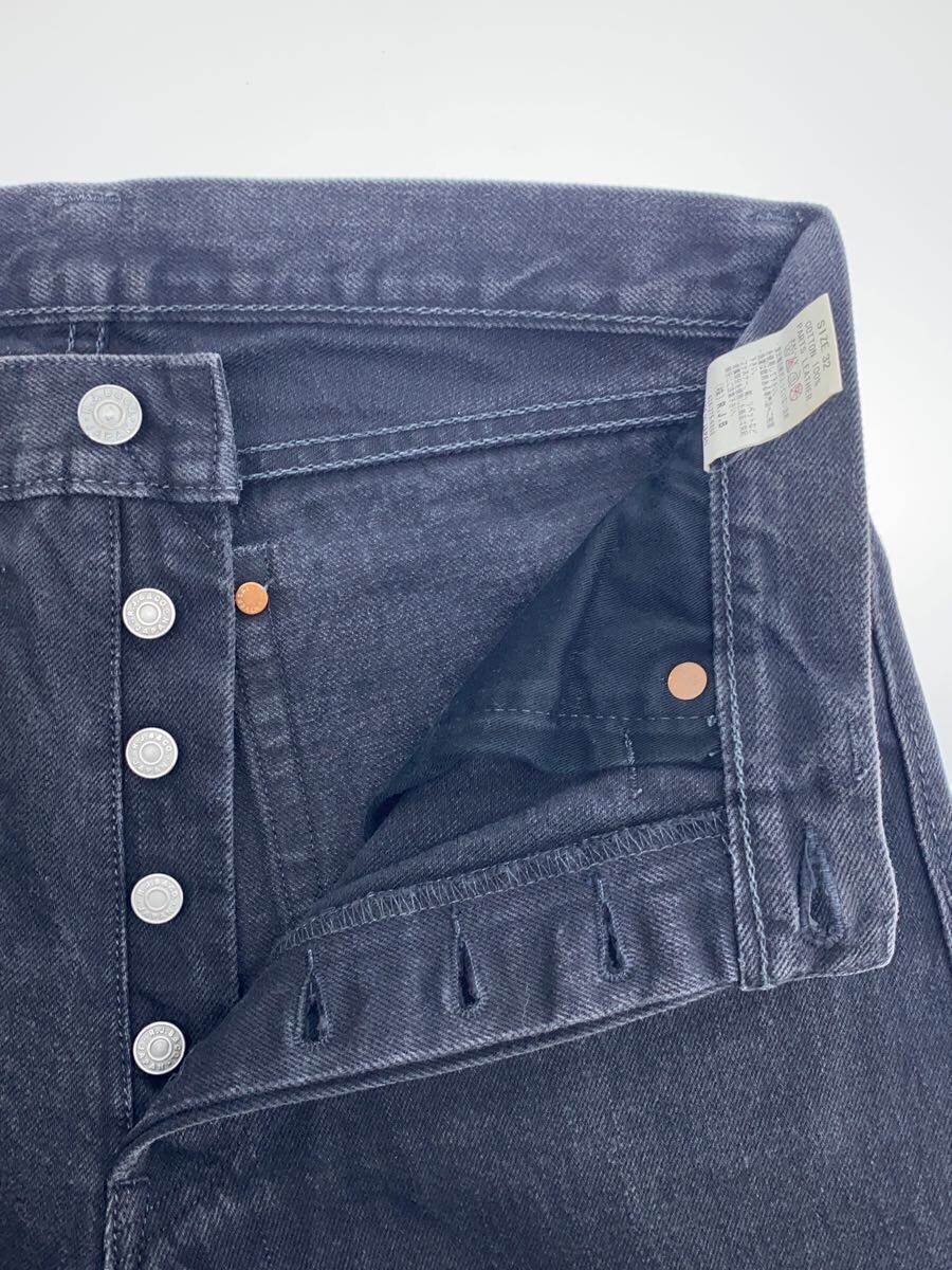【中古】R.J.B◆ボトム/32/デニム/GRY/無地/D105BK【メンズウェア】