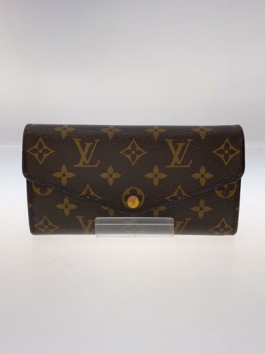 【中古】LOUIS VUITTON◆2)ポルト・フォイユ・サラ_モノグラム・キャンバス_BRW_コクリコ/PVC/BRW/レディース【服飾雑貨他】 【中古】LOUIS VUITTON◆2)ポルト・フォイユ・サラ_モノグラム・キャンバス_BRW_コクリコ/PVC/BRW/レディース【服飾雑貨他】