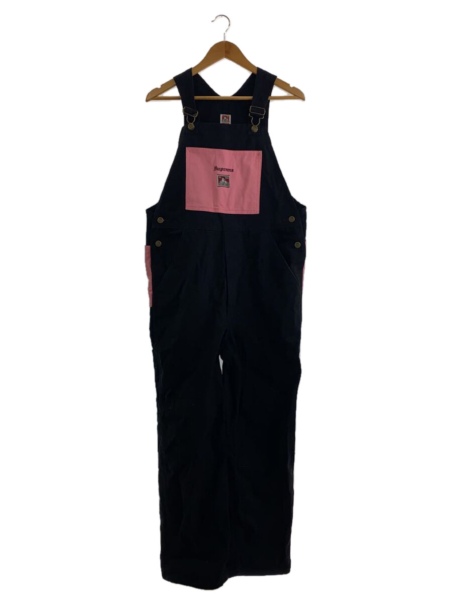 【中古】Supreme◆19AW/OVERALLS/M/コットン/ブラック【メンズウェア】