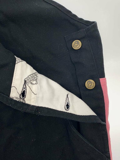 【中古】Supreme◆19AW/OVERALLS/M/コットン/ブラック【メンズウェア】