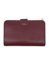 【中古】FURLA◆2つ折り財布/レザー/B