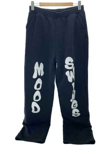 【中古】タグ付/23FW/MOOD SWINGS/スウェットパンツ/エンボス加工/XL/コットン/BLK【メンズウェア】 【中古】タグ付/23FW/MOOD SWINGS/スウェットパンツ/エンボス加工/XL/コットン/BLK【メンズウェア】