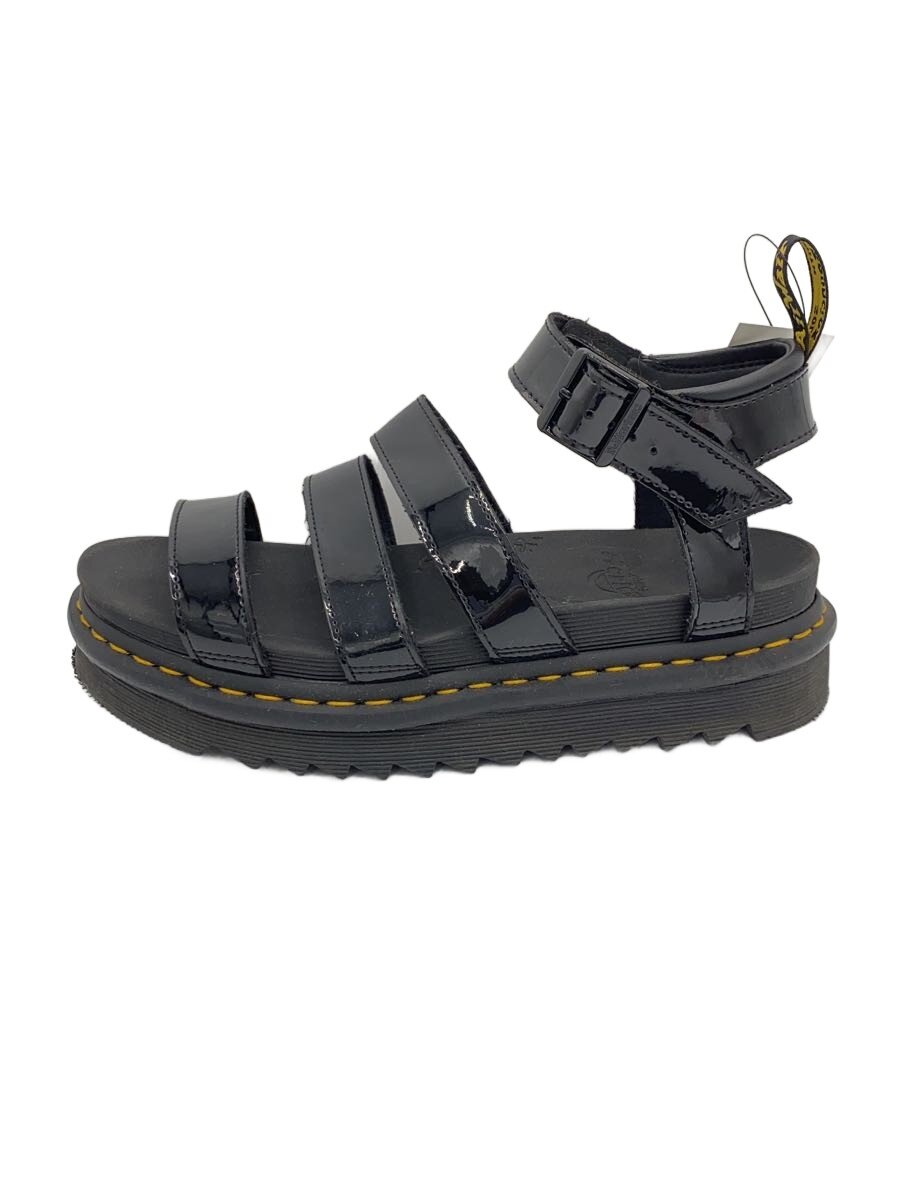 Holly'S Sole - 【中古】Dr.Martens◆BLAIREサンダル/UK7/ブラック/エナメル【シューズ】