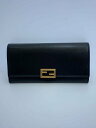 【中古】FENDI◆長財布/レザー/BLK/無地/レディース/8M0251-AHM0・219-2018【服飾雑貨他】(4)