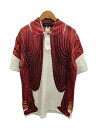 【中古】COMME des GARCONS HOMME PLUS◆ポロシャツ/L/ポリエステル/RED/PM-N003//【メンズウェア】(4)