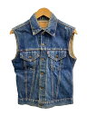 【中古】Levi’s◆ベスト/--/デニム/BLU【メンズウェア】(4)
