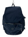 【中古】Kipling◆リュック/--/NVY/無地/K12147-511/CITY PACK S//【バッグ】