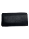 【中古】LOUIS VUITTON◆ジッピー・ウォレット_エピ_BLK/牛革/BLK/メンズ【服飾雑貨他】