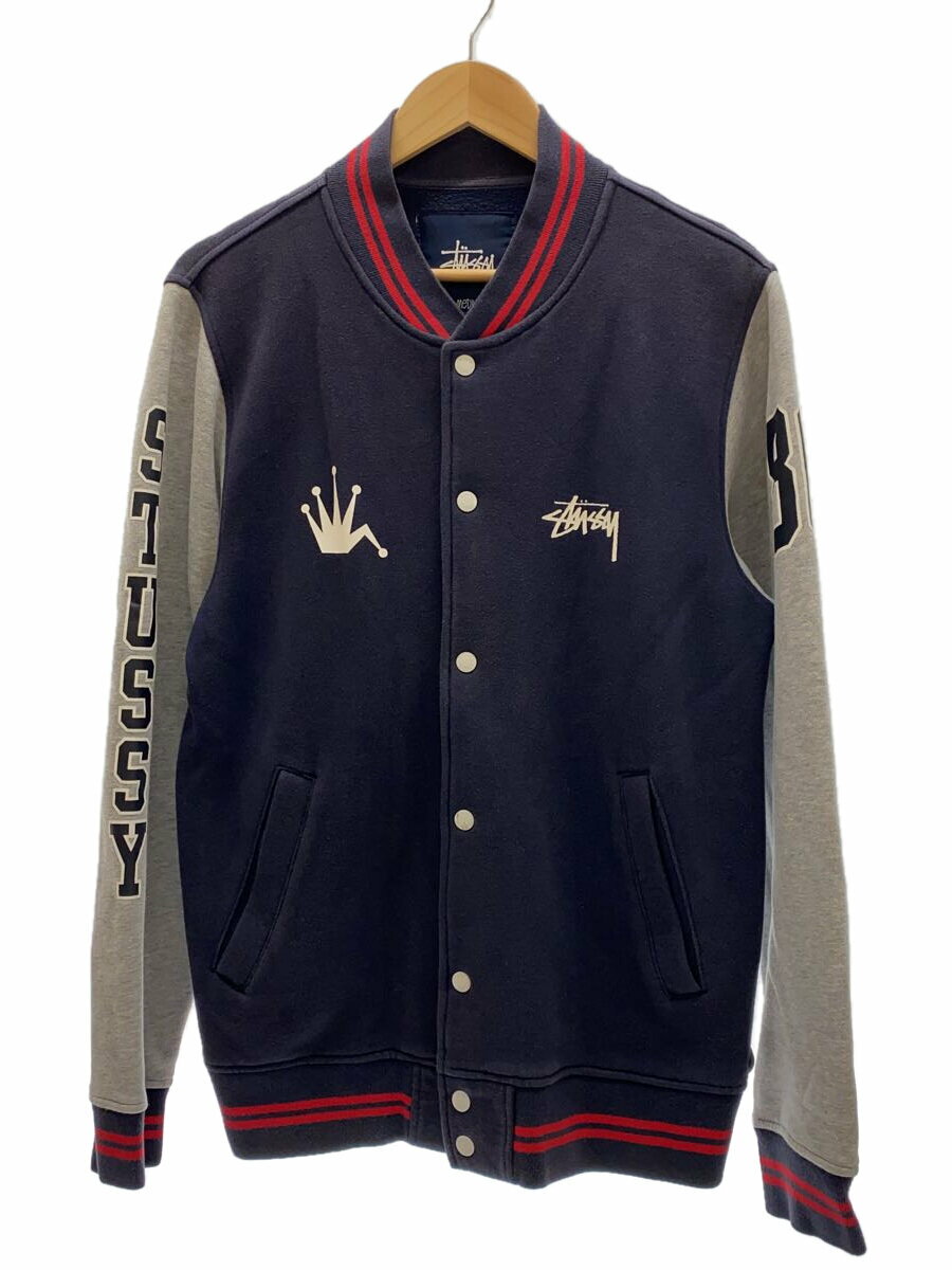 楽天市場】STUSSY スタジャン(カラーネイビー)(メンズ 楽天市場】STUSSY スタジャン(カラーネイビー)(メンズ