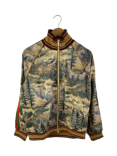 【中古】GUCCI◆ジャケット/S/ポリエステル/カモフラ/671444【メンズウェア】 【中古】GUCCI◆ジャケット/S/ポリエステル/カモフラ/671444【メンズウェア】