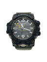 【中古】CASIO◆ソーラー腕時計/アナログ/ラバー/BLK/KHK/SS/GWG-1000-1A3JF【服飾雑貨他】(2)