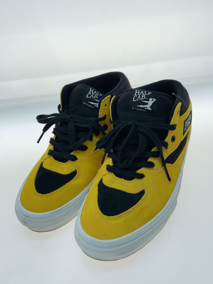 【中古】VANS◆ハイカットスニーカー/28.5cm/YLW/スウェード/508357/HALFCAB/ブルースリー【シューズ】