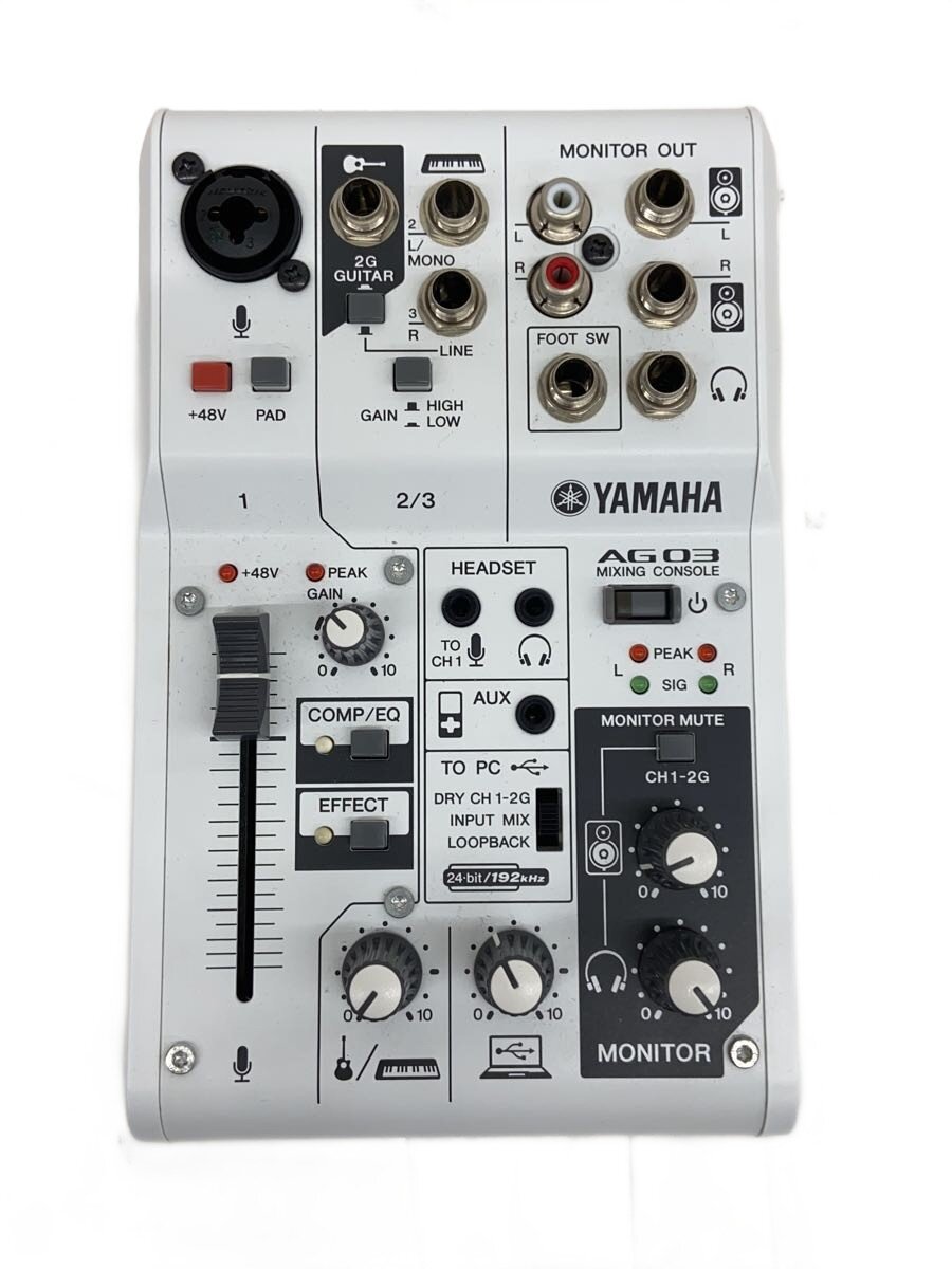 【中古】YAMAHA◆MIXING CONSOLE/オーディオインターフェイス/AG03【家電・ビジュアル・オーディオ】