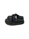 【中古】Dr.Martens◆サンダル/UK4/BLK【シューズ】(4)