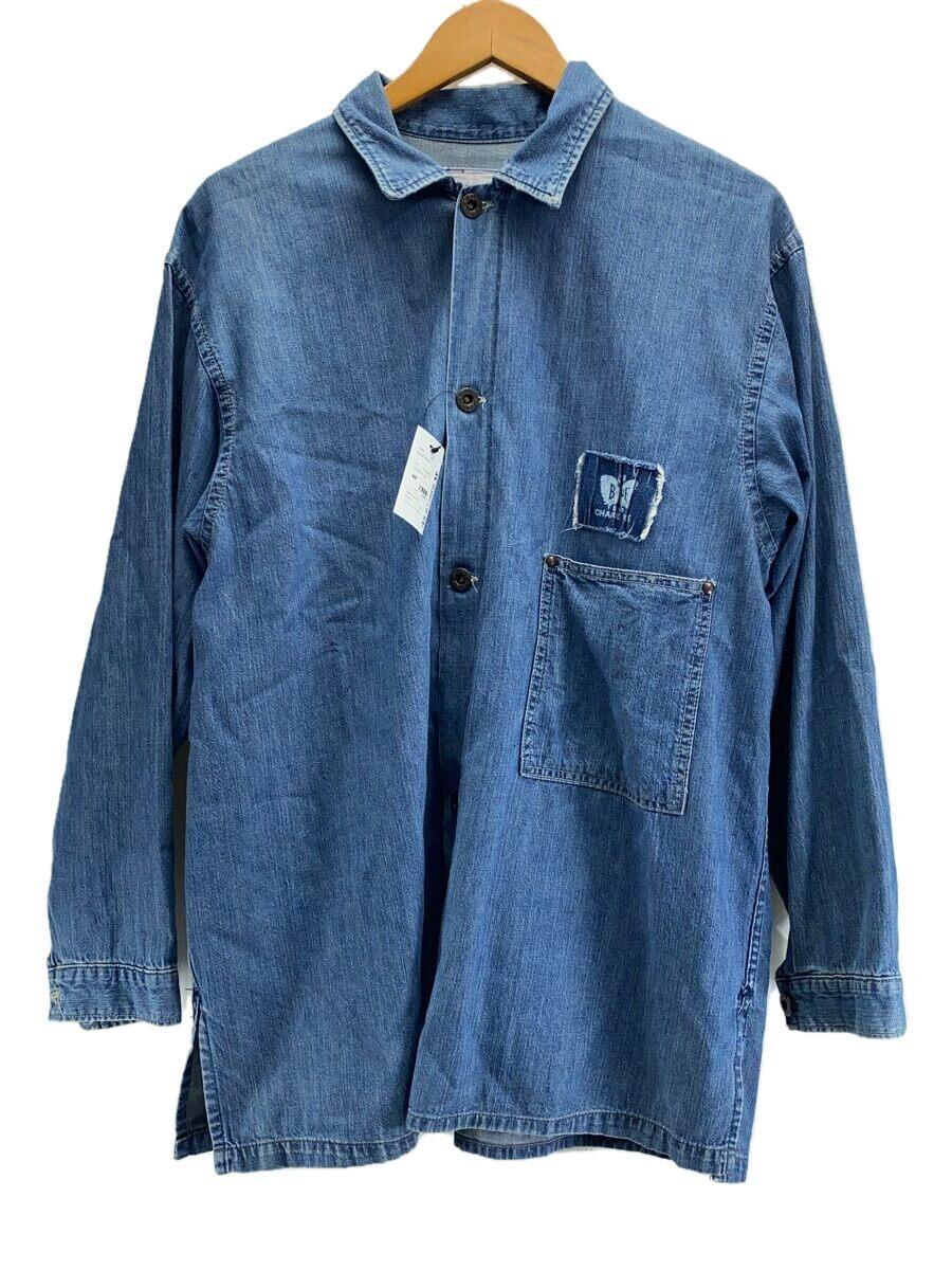 BLUE BLUE◆デニムシャツジャケット/2/デニム/IDG