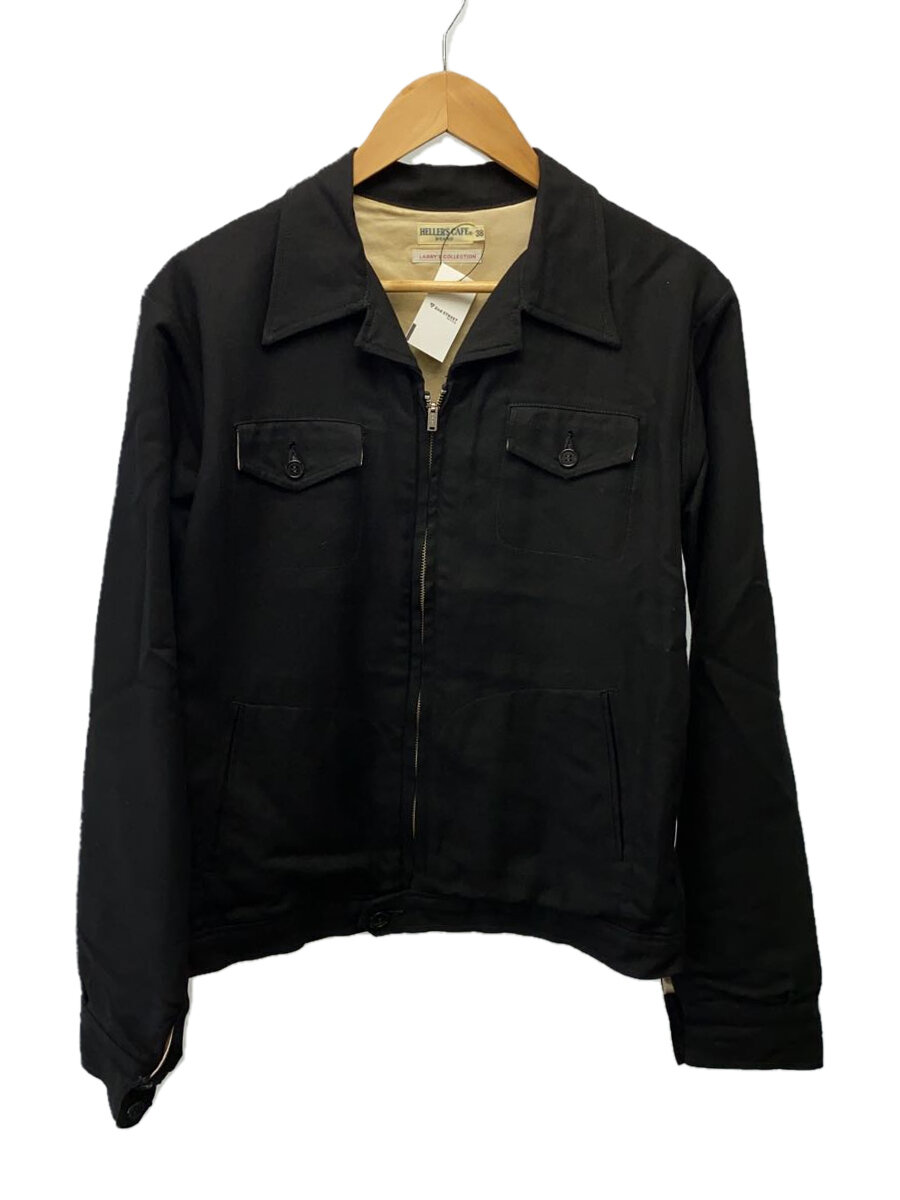 【中古】Heller’s cafe◆1950s USS CREWs Souvenir Jacket/Dragon Anchor/スカジャン/38/レーヨン//【メンズウェア】