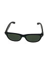 【中古】Ray-Ban◆サングラス/プラスチック/BLK/GRN/メンズ/RB2132【服飾雑貨他】