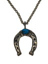 【中古】NAVAJO◆ネックレス/SILVER/カラーストーン/シルバー/トップ有/メンズ【服飾雑貨他】