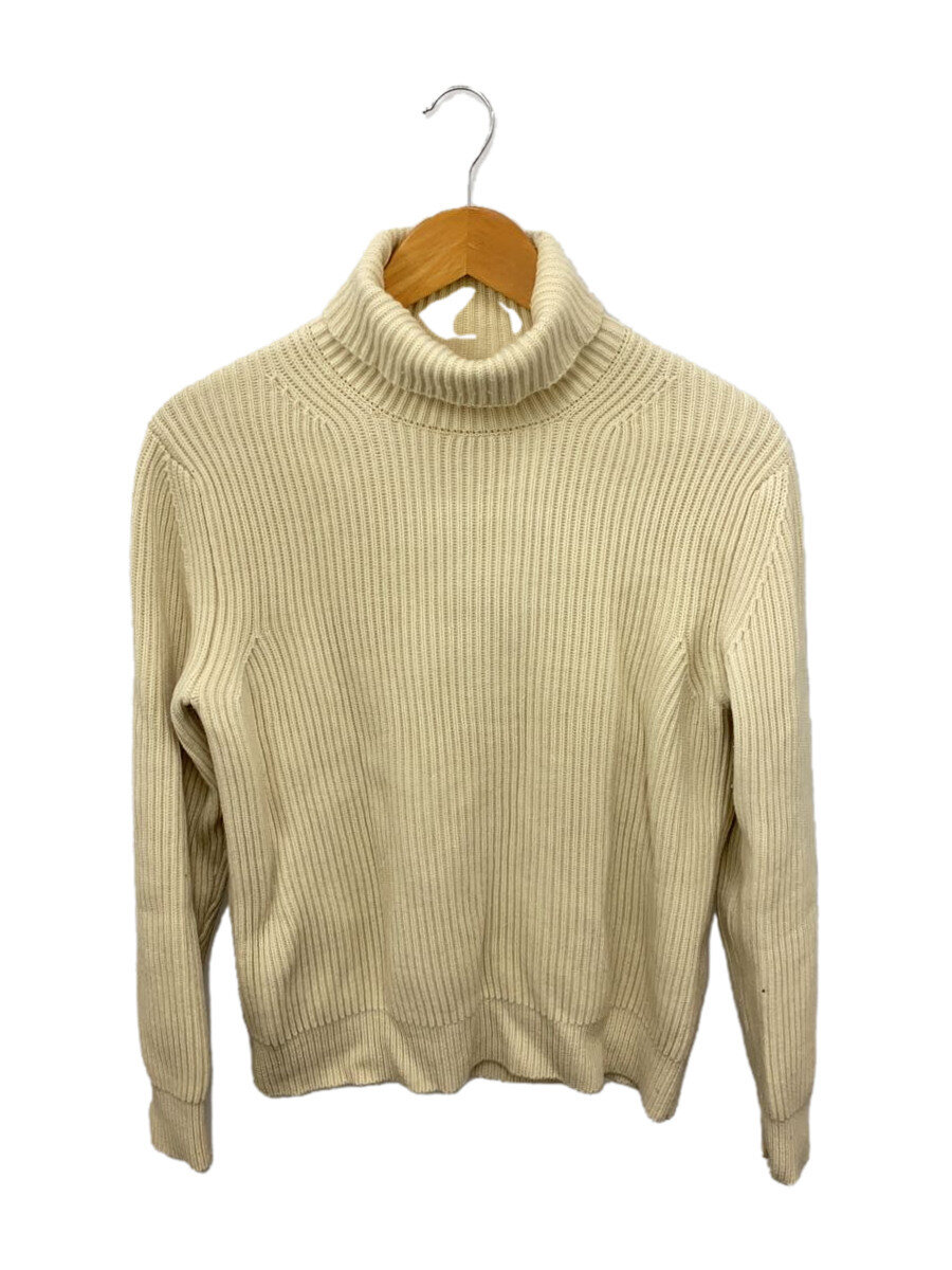 【中古】AURALEE◆SUPERFINE KNIT TURTLE NECK P/O/3/ウール/BEG/A5AT02RK【メンズウェア】