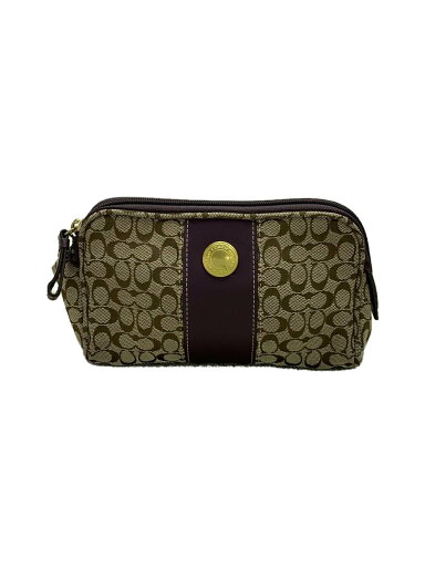 【中古】COACH◆シグネチャーポーチ【バッグ】 【中古】COACH◆シグネチャーポーチ【バッグ】