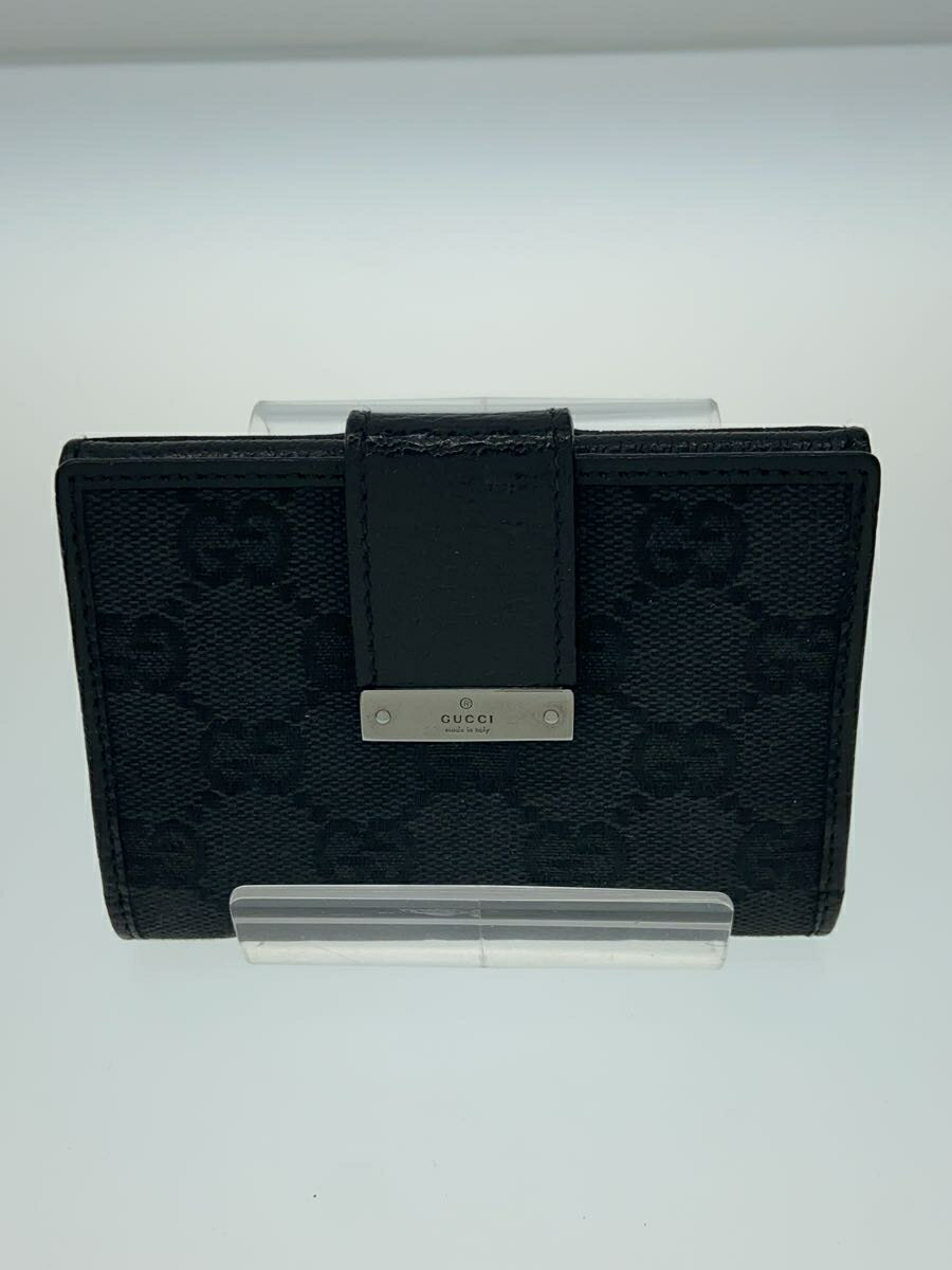 【中古】GUCCI◆カードケース/レザー