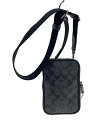 【中古】COACH◆ショルダーバッグ/--/BLK/総柄/CO912【バッグ】