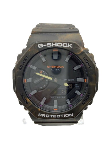 【中古】CASIO◆クォーツ腕時計/デジタル/ラバー/BLK/マルチカラー/GA-2100FR【服飾雑貨他】 【中古】CASIO◆クォーツ腕時計/デジタル/ラバー/BLK/マルチカラー/GA-2100FR【服飾雑貨他】