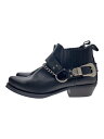 【中古】JOHNNY BULLS◆ウェスタンブーツ/40/BLK/レザー//【シューズ】