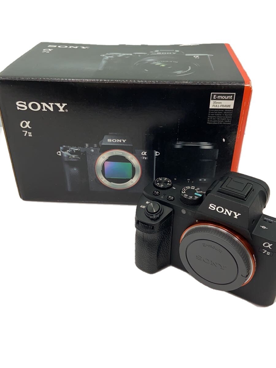 【中古】SONY◆デジタル一眼カメラ α7 II ILCE-7M2K ズームレンズキット【カメラ】