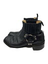 【中古】G.T.HAWKINS◆ブーツ/US9/BLK【シューズ】