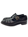 【中古】JOSEPH CHEANEY&SONS◆ドレスシューズ/UK7/BLK/レザー//【シューズ】(4)
