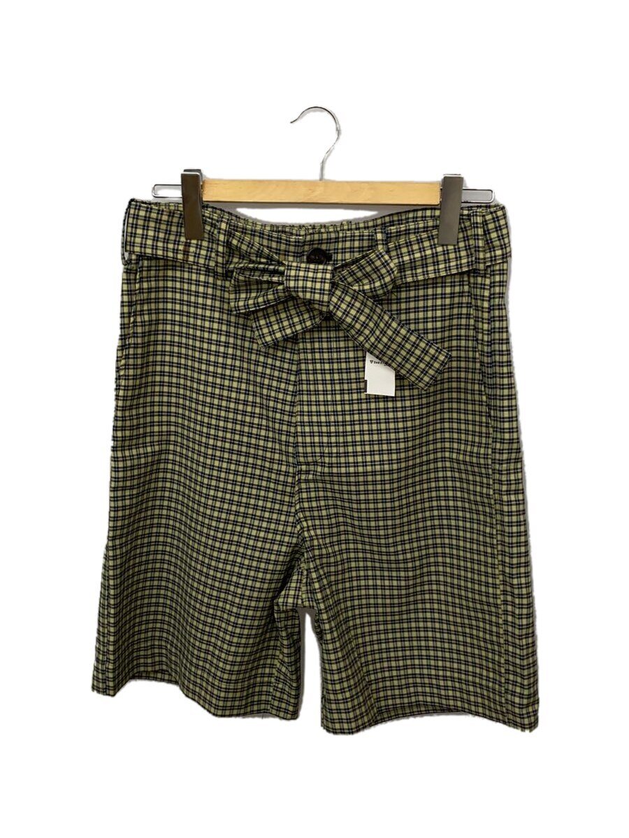 【中古】PLAN C◆ショートパンツ/--/--/GRN/総柄【レディースウェア】