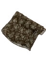 【中古】Needles◆Scarf - Silk Flat Crepe/ Printed/ブラウン/ペーズリー/メンズ/LQ030【服飾雑貨他】