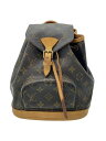 【中古】LOUIS VUITTON◆1)ミニ・モンスリ_モノグラム・キャンバス_BRW/M51137/PVC/BRW【バッグ】