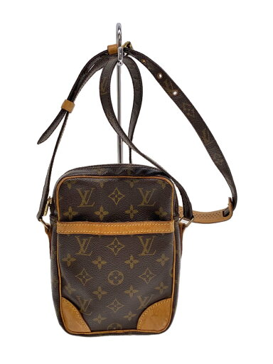 【中古】LOUIS VUITTON◆2)ダヌーブ_モノグラム・キャンバス_BRW/PVC/BRW【バッグ】 【中古】LOUIS VUITTON◆2)ダヌーブ_モノグラム・キャンバス_BRW/PVC/BRW【バッグ】