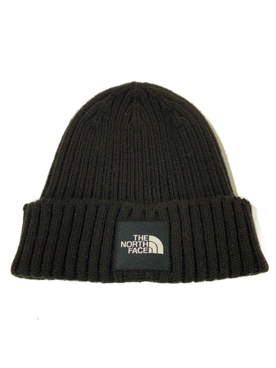 【中古】THE NORTH FACE◆CAPPUCHO LID/ニットキャップ/FREE/アクリル/BLK/無地/レ...