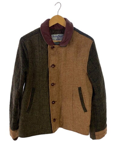 【中古】HARRIS TWEED◆ジャケット/M/ウール/マルチカラー//【メンズウェア】 【中古】HARRIS TWEED◆ジャケット/M/ウール/マルチカラー//【メンズウェア】