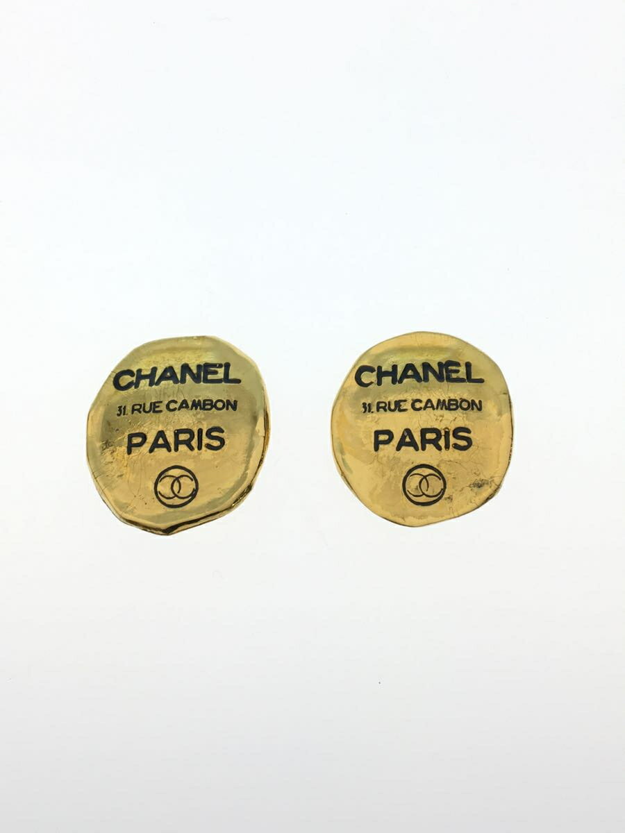 【中古】CHANEL◆イヤリング/--/GLD【服飾雑貨他】