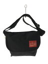 【中古】Manhattan Portage◆メッセンジャーバッグ/ショルダーバッグ/ナイロン/BLK【バッグ】