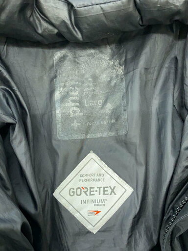 【中古】FREAK’S STORE◆+Phenix別注/GORE-TEX DOWN JACKET/ダウンジャケット/L/BLK/213-1【メンズウェア】