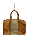 【中古】Christian Dior◆ヴィンテージ/ミニボストンバッグ/レザー/BRW/無地/角スレ・シミ有【バッグ】(4)