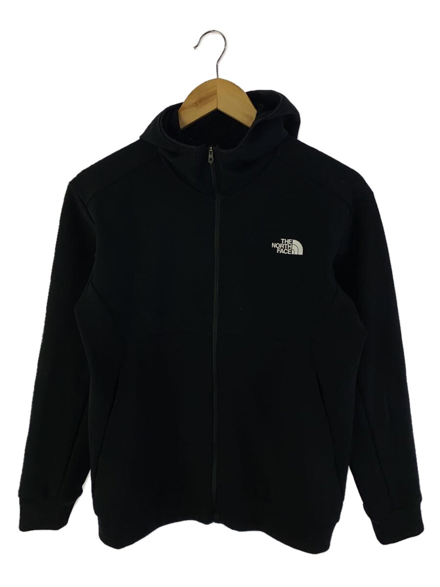 【中古】THE NORTH FACE◆AMBITION HOODIE_アンビションフーディ/S/ポリエステル/BLK【メンズウェア】