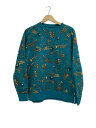 【中古】STUSSY◆スウェット/M/コットン/GRN/総柄/00S/USA製/8ボール【メンズウェア】(4)