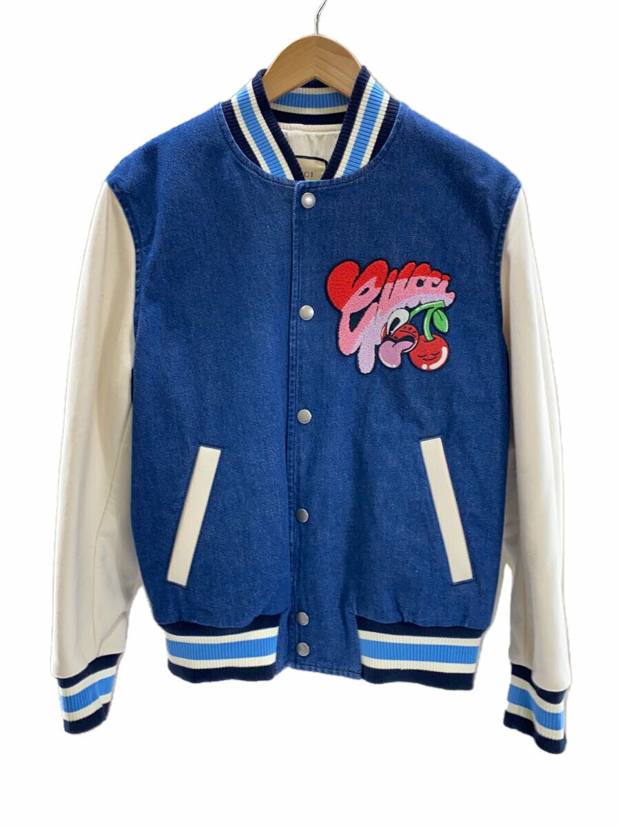 【中古】GUCCI◆スタジャン/46/コットン/IDG/783819【メンズウェア】