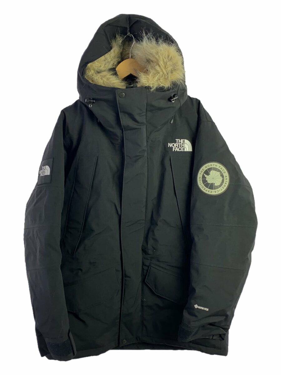 【中古】THE NORTH FACE◆ANTARCTICA PARKA_アンタークティカパーカ/XL/ナイロン/BLK/無地/GORE-TEX//【メンズウェア】