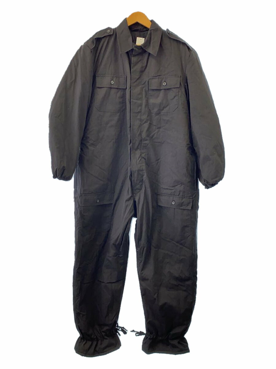 【中古】MILITARY◆ルーマニア軍/タンカースカバーオール/オールインワン/ツナギ/52/中綿入り/チャコールグレー【メンズウェア】
