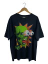 【中古】90s/THE MASK/1994コピーライト/映画/Tシャツ/XL/コットン/BLK【メンズウェア】